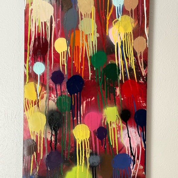 COLORFUL BALLOON PAINTING - Picture 3 of 4